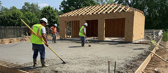 garage slabs construction- Shean Concrete